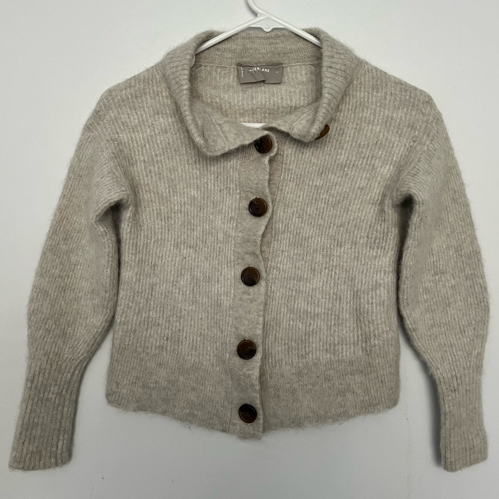 EVERLANE ALPACA WOOL BLEND CARDIGAN